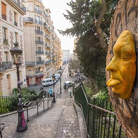 Appartement Paris-oasis Montmartre